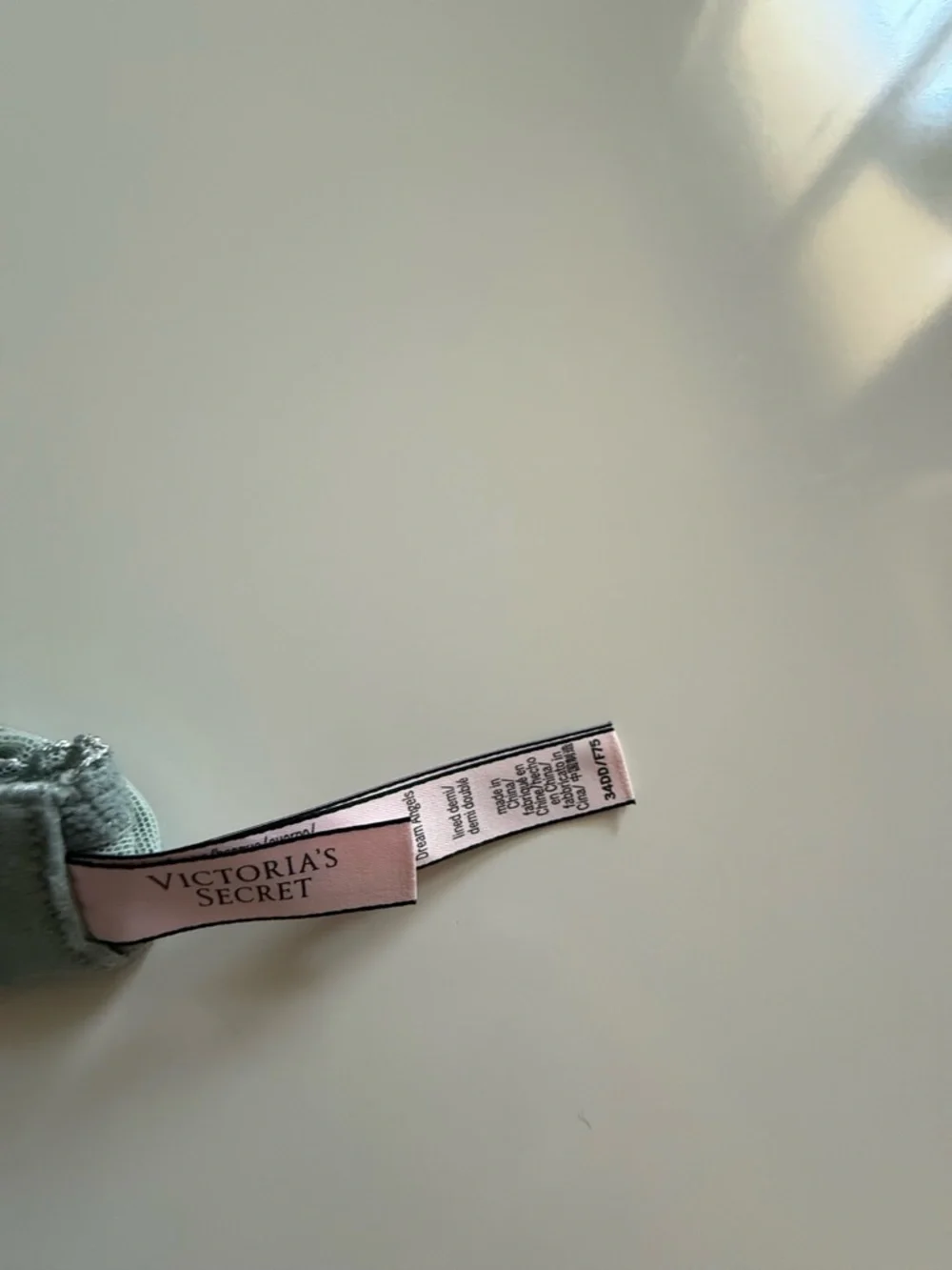 Victoria's Secret Sage Lace High-Neck Bra - Picture 8 of 9